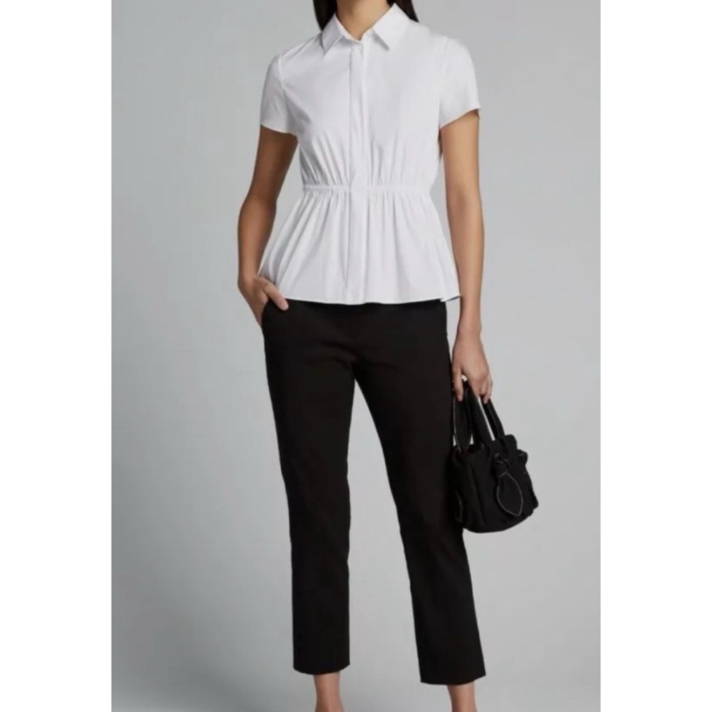 Theory White Blouse NWOT
